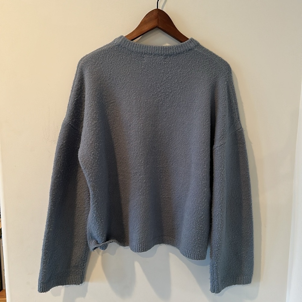 OAK + FORT Brown Crew Neck Sweater - Picture 7 of 7